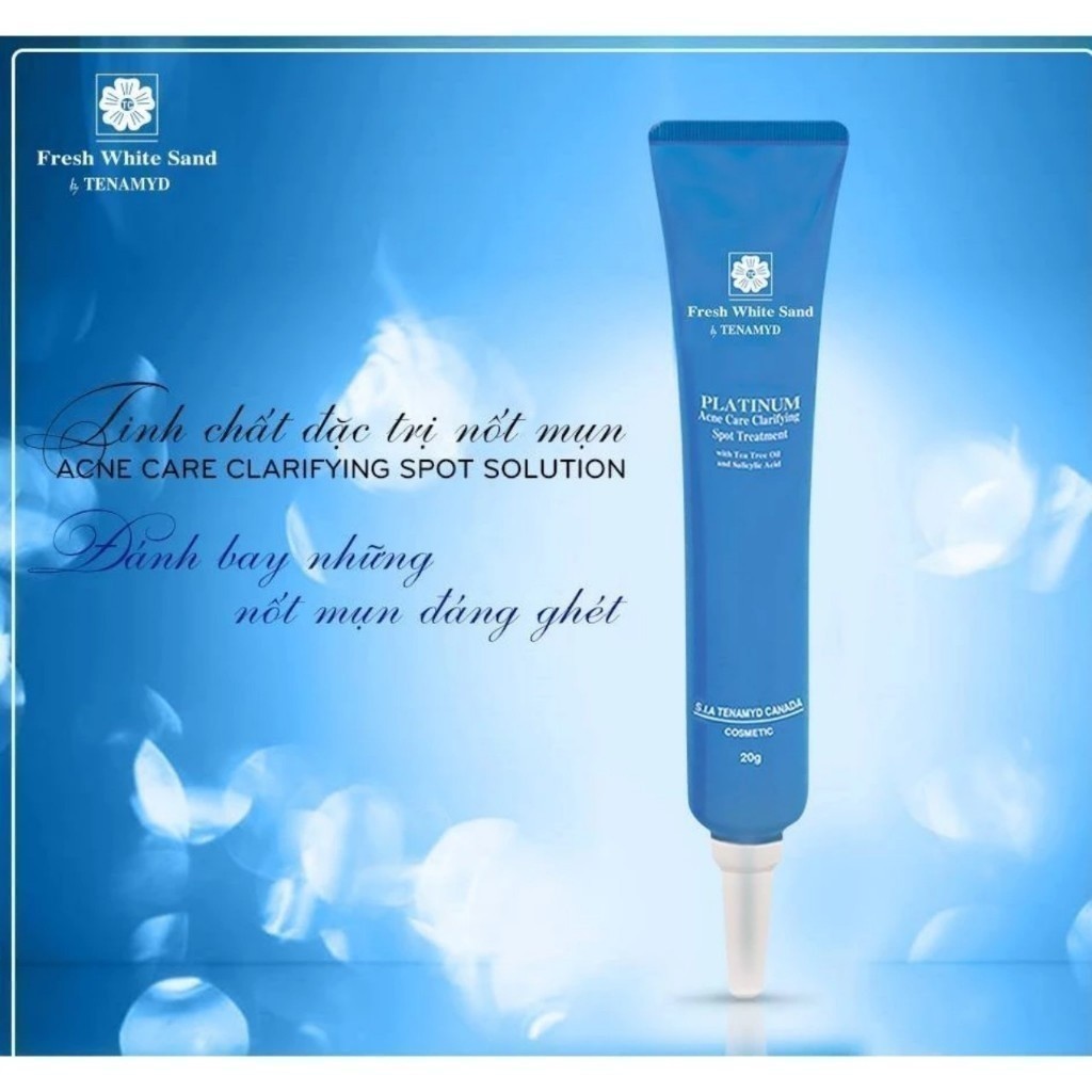 Ảnh Kem Thoa Nốt Mụn Tenamyd Acne Care Clarifying Spot Solution Giảm Viêm, Sưng 20g 4