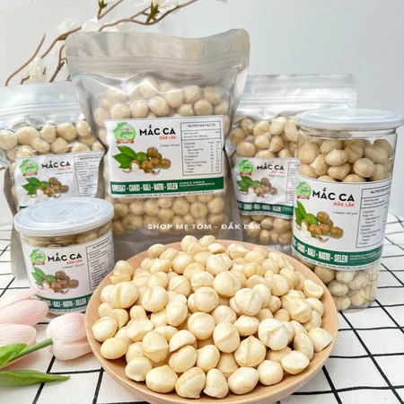 NHÂN HẠT MACCA ĐĂKLĂK ORGANIC NHÀ TRỒNG