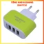 Củ cắm sạc 3 cổng Usb 3.1A nhiều màu sạc tiện dụng nhiều thiết bị, đầu vào: 100-240V 50-60Hz 1.0A l Củ sạc 3 đầu cắm
