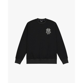 MLB - Áo sweatshirt unisex cổ tròn tay dài phối logo_3AMTB9744-50BKS