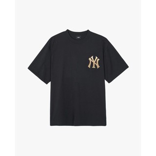 MLB - Áo thun unisex cổ tròn tay ngắn Checkerboard Big Lux_3ATSO0143-50BKS