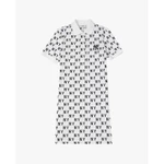 MLB - Đầm polo nữ mini cổ bẻ tay ngắn hoạ tiết monogram_3FOPM0643-50CRS — ảnh 1