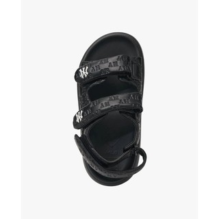 MLB - Giày sandals unisex đế thấp Base Classic Monogram_3ASDBLP43-50BKS