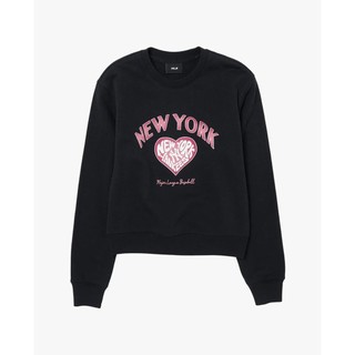 MLB - Áo sweatshirt nữ cổ tròn tay dài Heart_3FMTH1144-50BKS