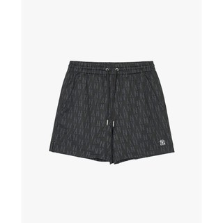 MLB - Quần short ngắn nữ lưng thun Monogram_3FSPMA143-50BKS