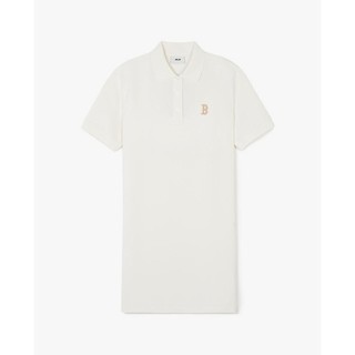 MLB - Đầm polo nữ cổ bẻ tay ngắn mini trẻ trung_3FOPB0543-43CRS