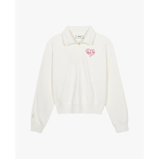 MLB - Áo sweatshirt nữ cổ bẻ tay dài New York Yankees_3FMTH1044-43CRS