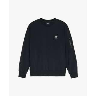 MLB - Áo sweatshirt unisex cổ tròn tay dài Basic Gorpcore_3AMTB1044-50BKS