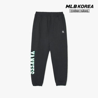 MLB - Quần jogger unisex lưng thun Varsity Logo_3APTV0141-50BKS