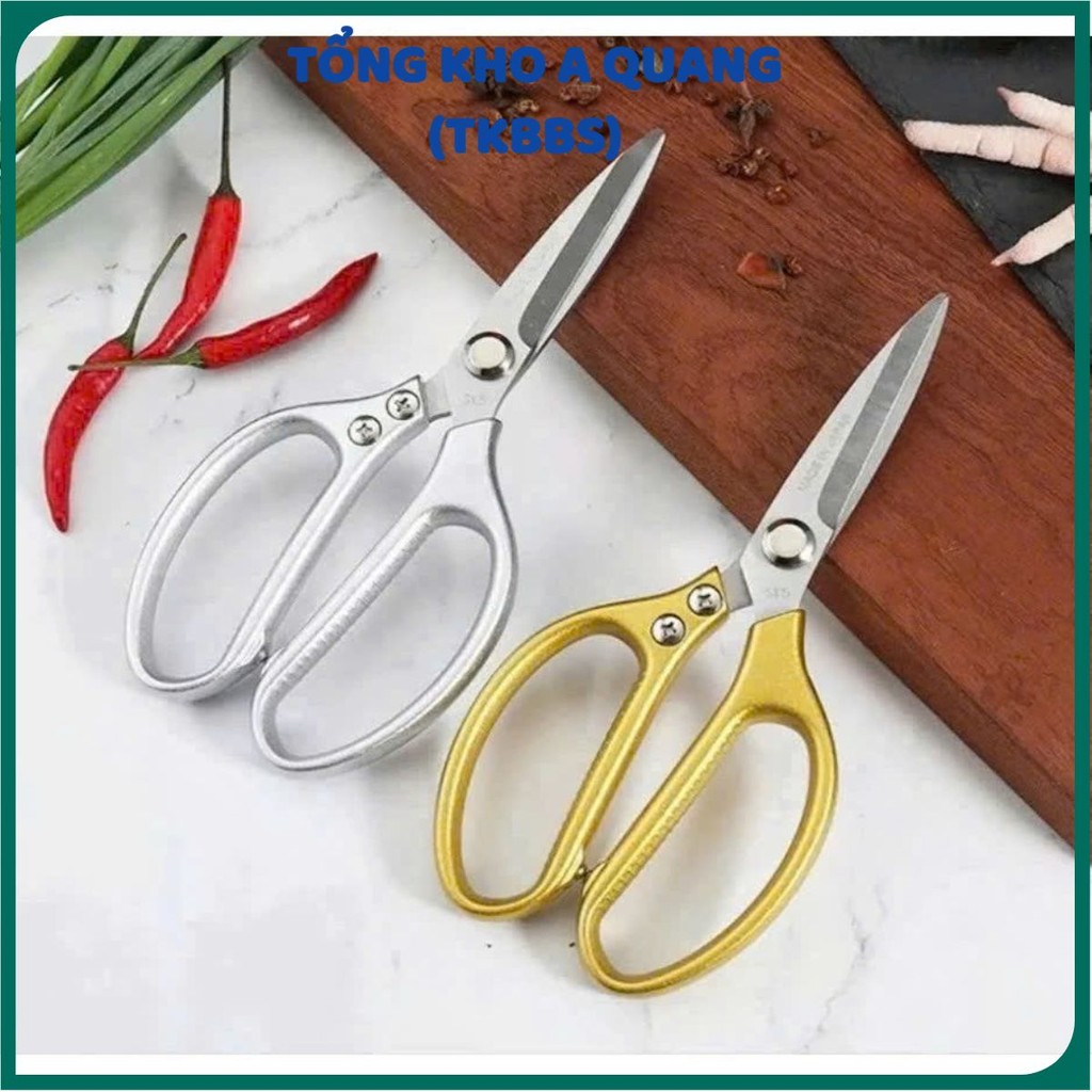 Kéo Nhật SK5 đa năng siêu bền, Kéo Thép nhập khẩu Nhật Bản cắt xương gà,vịt đa năng siêu bền