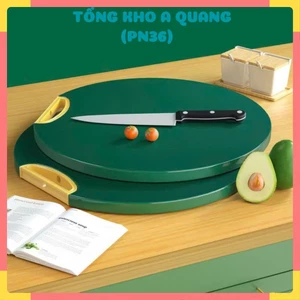 THỚT PE KHÁNG KHUẨN – Thớt Nhựa Tròn Chống Nấm Mốc Không Bám Mùi,Thớt Xanh Độ Bền Cao An Toàn Cho Sức Khỏe