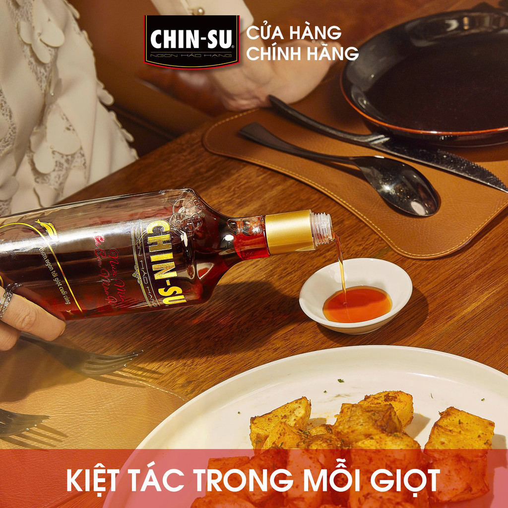 Nước Mắm Chin-Su Cá Cơm Mùa Xuân chai x 700ml