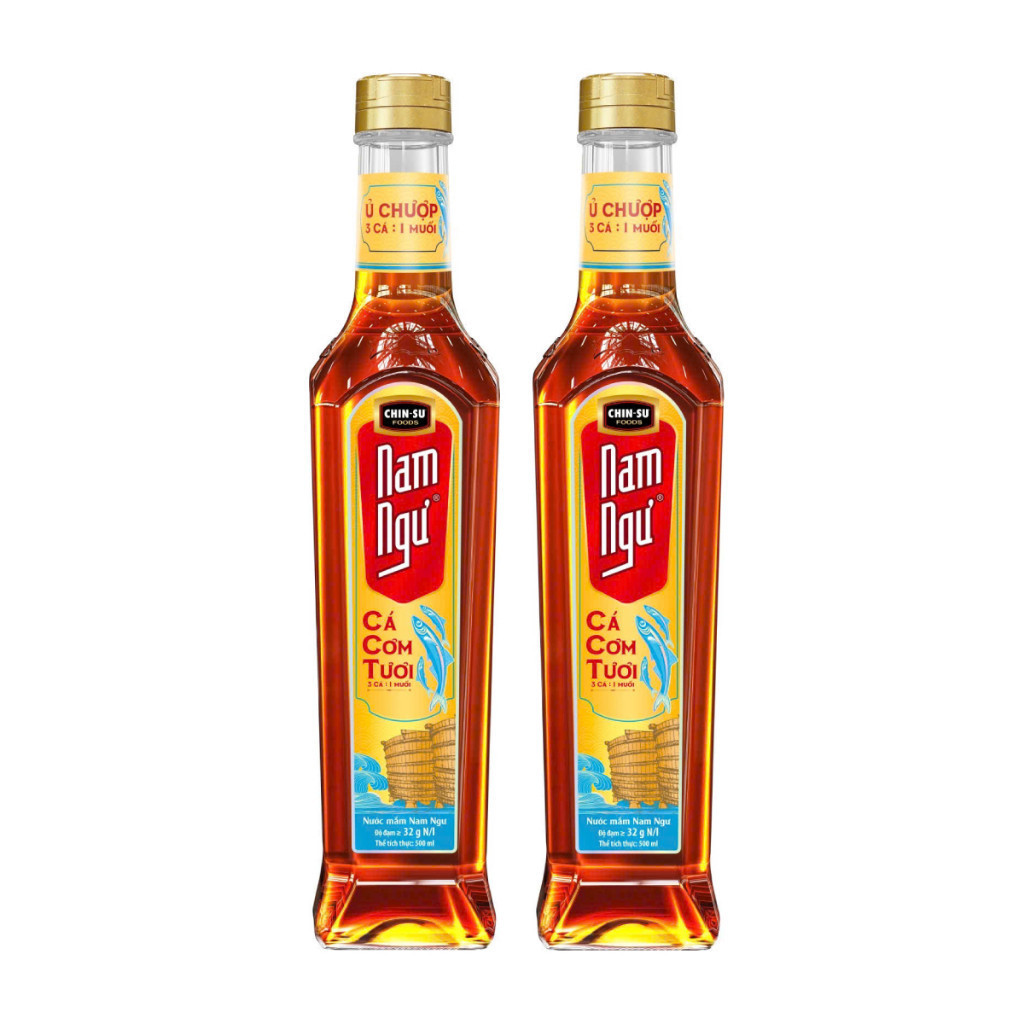 [LS][Chọn loại] Nước Mắm Nam Ngư Cá Cơm Tươi Chai Thủy Tinh 500ml