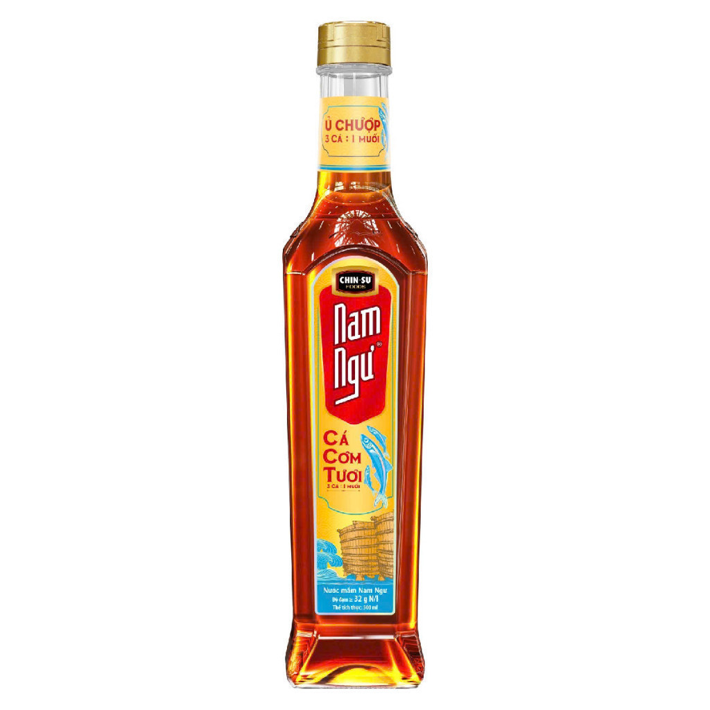 [LS][Chọn loại] Nước Mắm Nam Ngư Cá Cơm Tươi Chai Thủy Tinh 500ml