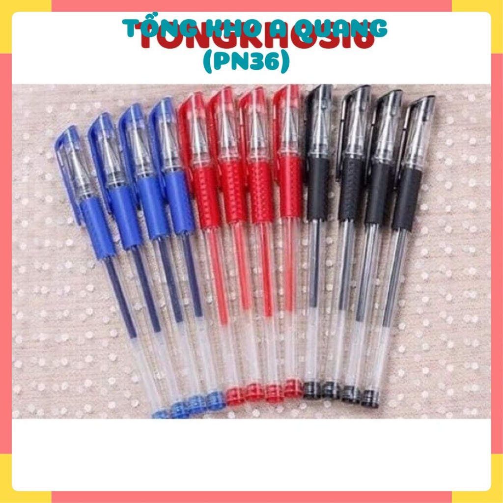 SET 50-100 CHIẾC BÚT BI NƯỚC VĂN PHÒNG SIÊU RẺ SIÊU ĐỀU MỰC - BÚT BI NƯỚC VIẾT SIÊU SƯỚNG