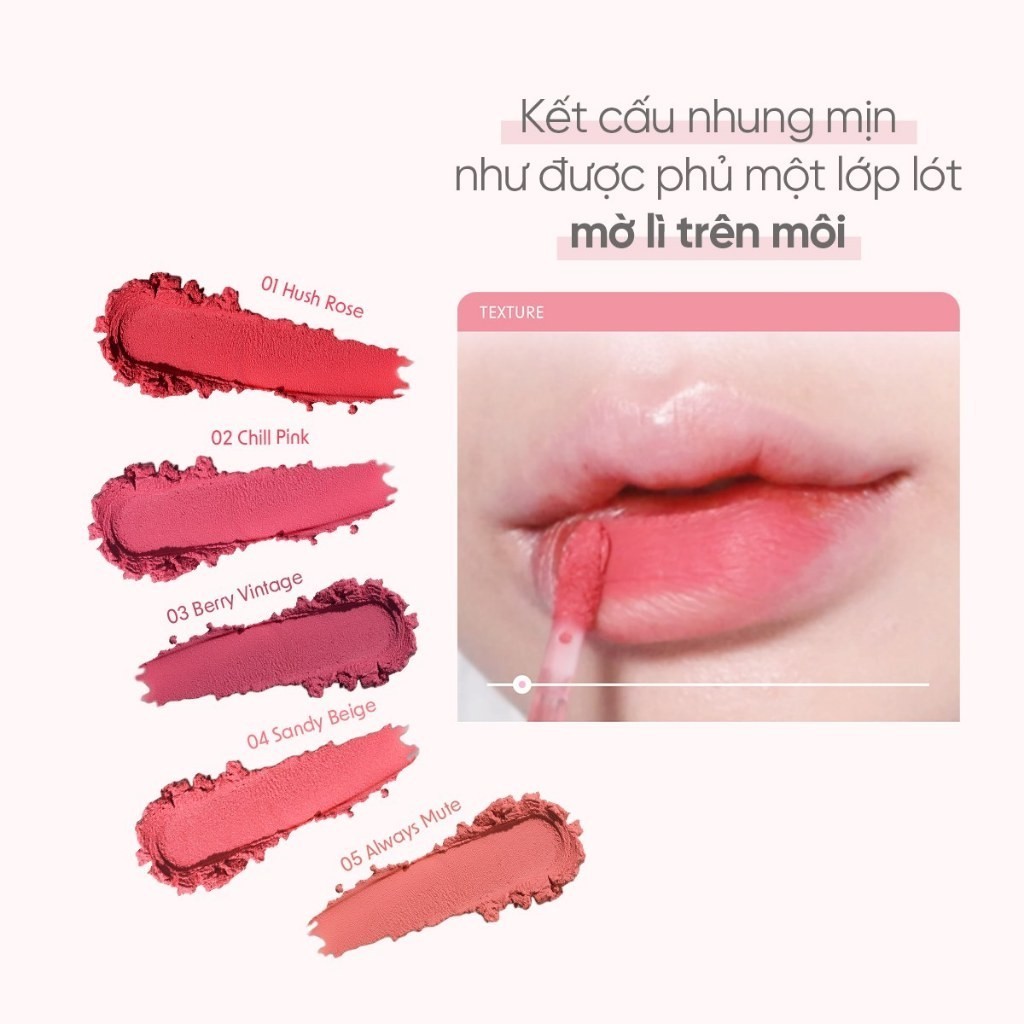 [LG Makeup VN] Son kem lì, mịn mờ Code Glokolor Fix-on Primer in Tint 4.7g