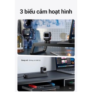 Củ sạc nhanh RoboGaN Mini CD361 65W UGREEN| 3 cổng Sạc Nhanh| Công nghệ GaN II | BH 18 tháng