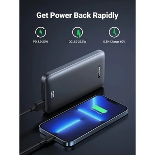 Pin sạc dự phòng 10000mAh/20000mAh Ugreen | Sạc nhanh 2 chiều 20W/30W | Chính hãng BH 18 tháng 1 đổi 1 | 25742 25683
