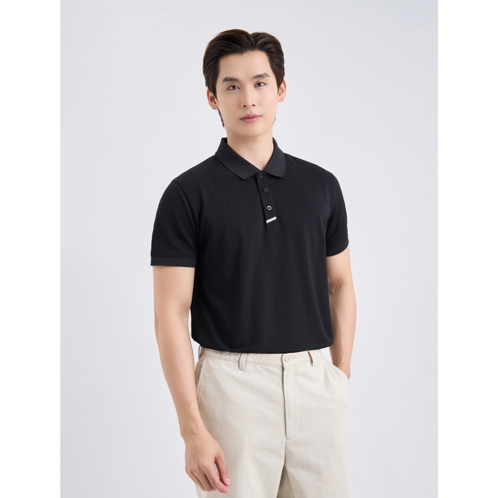 Áo polo nam CANIFA cổ bẻ cộc tay 8TP25A002