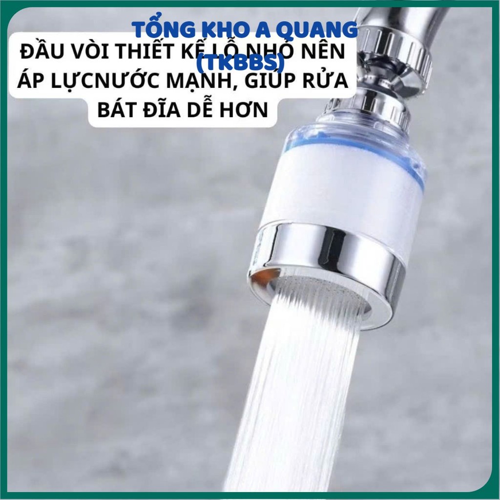 Đầu Lọc Tăng Áp Xoay 360 Độ,Bộ Lọc Nối Vòi Nước Bồn Rửa Bát Giúp Tiết Kiệm Nước - VÒI LỌC NƯỚC ĐA NĂNG TIỆN DỤNG