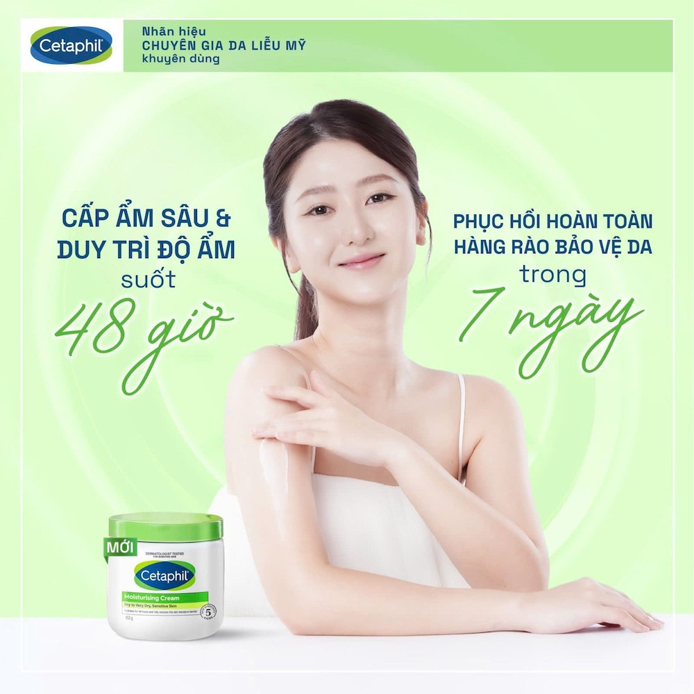 Ảnh Kem dưỡng ẩm cho da nhạy cảm Cetaphil Moisturizing Cream 453g 1