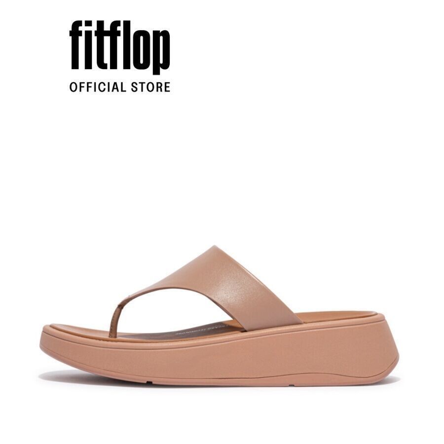 Dép Xỏ Ngón Nữ FitFlop F-MODE - Beige - FL10 - FW4-137