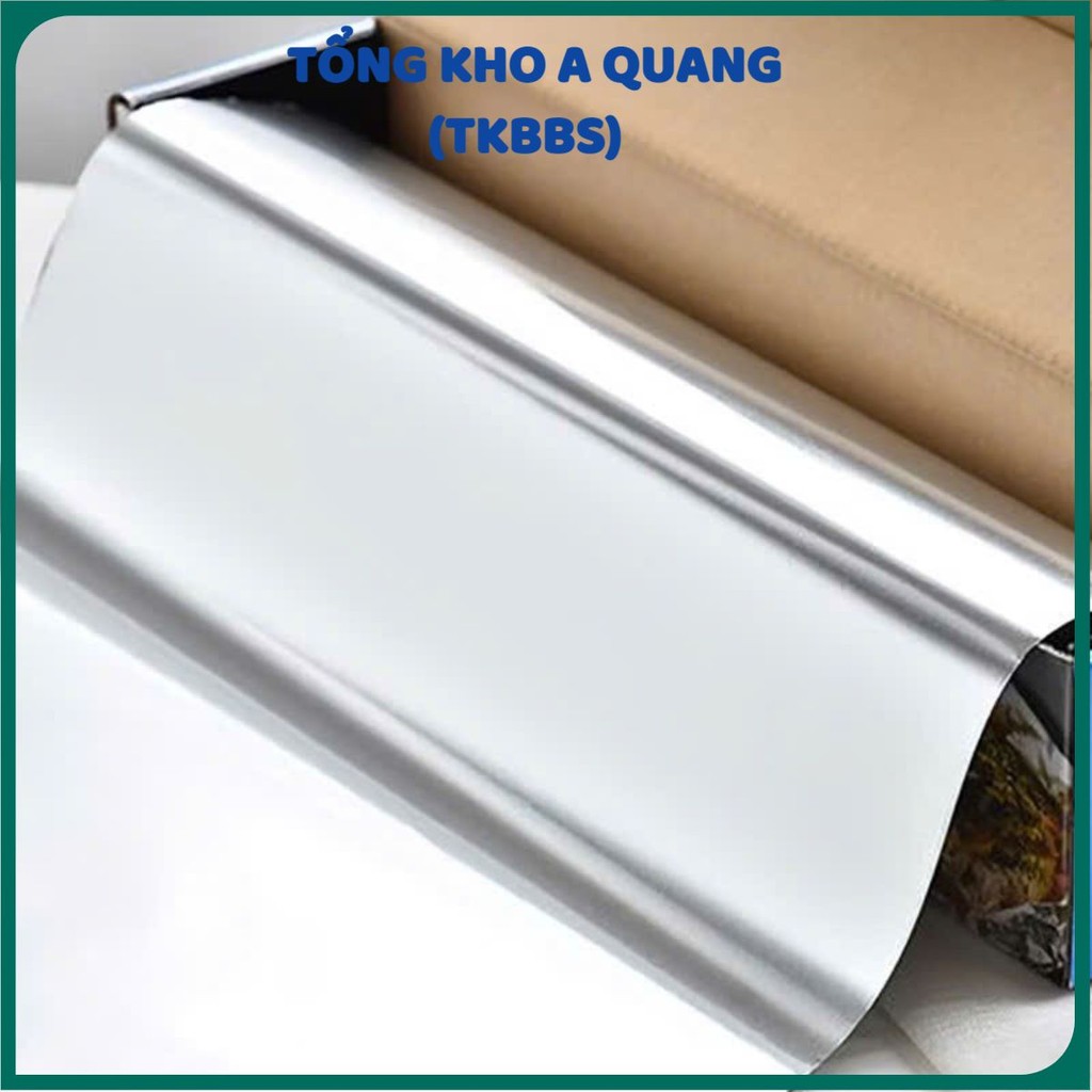 Cuộn Giấy Bạc Bọc Thực Phẩm Tiện Lợi,Cuộn Giấy Bạc Nướng Nhôm 10 Mét - GIẤY BẠC KAULUS DÙNG CHO NỒI CHIÊN KHÔNG DẦU
