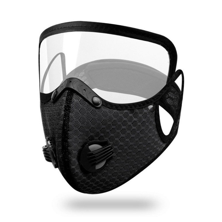 Khẩu trang vải kháng khuẩn HOTAX, khẩu trang ninja có kính chống bụi chống nắng che kín mặt thời trang cao cấp ( ms 00