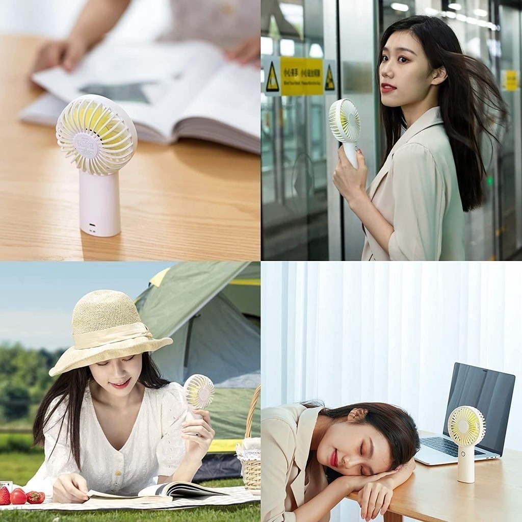 Ảnh Quạt Cầm Tay Mini JISULIFE F2D ABS 6000mAh - Sạc Nhanh - Sử Dụng Lên Đến 30H Chính Hãng - Bảo Hành 12 Tháng 2