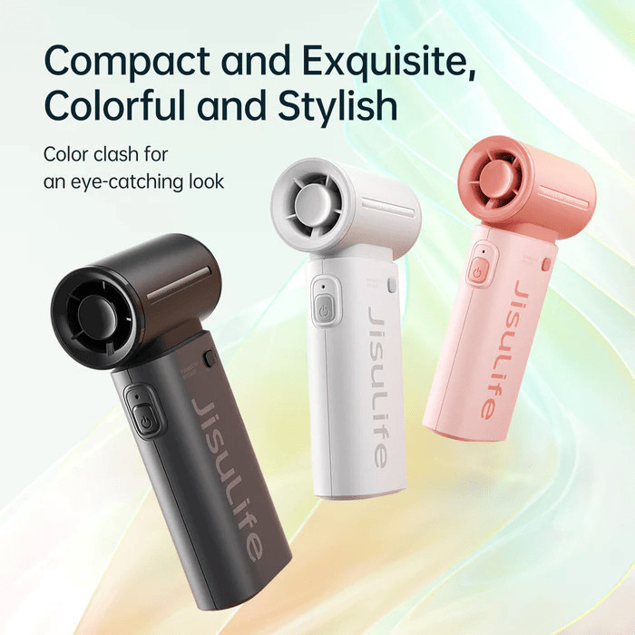 Ảnh Quạt Cầm Tay Mini JISULIFE Life 9 Pin 3600mAh/5000mAh 5 Cấp Độ Gió | Sử dụng Lên Đến 12H | Bảo Hành Chính hãng 12 Tháng 4