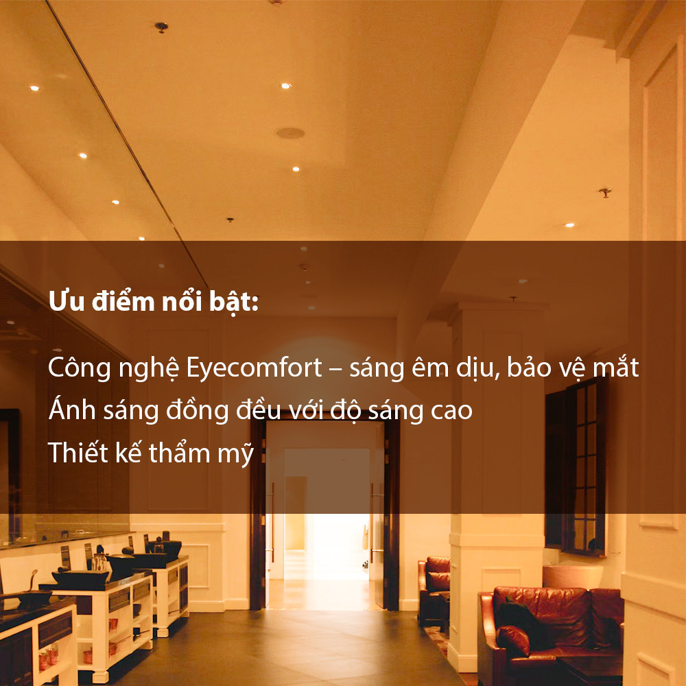 Ảnh Bộ đèn ốp nổi Philips LED Eridani bảo vệ mắt, hiệu suất ánh sáng cao - Công suất (17W, 22W), Ánh sáng trung tính, trắng 2