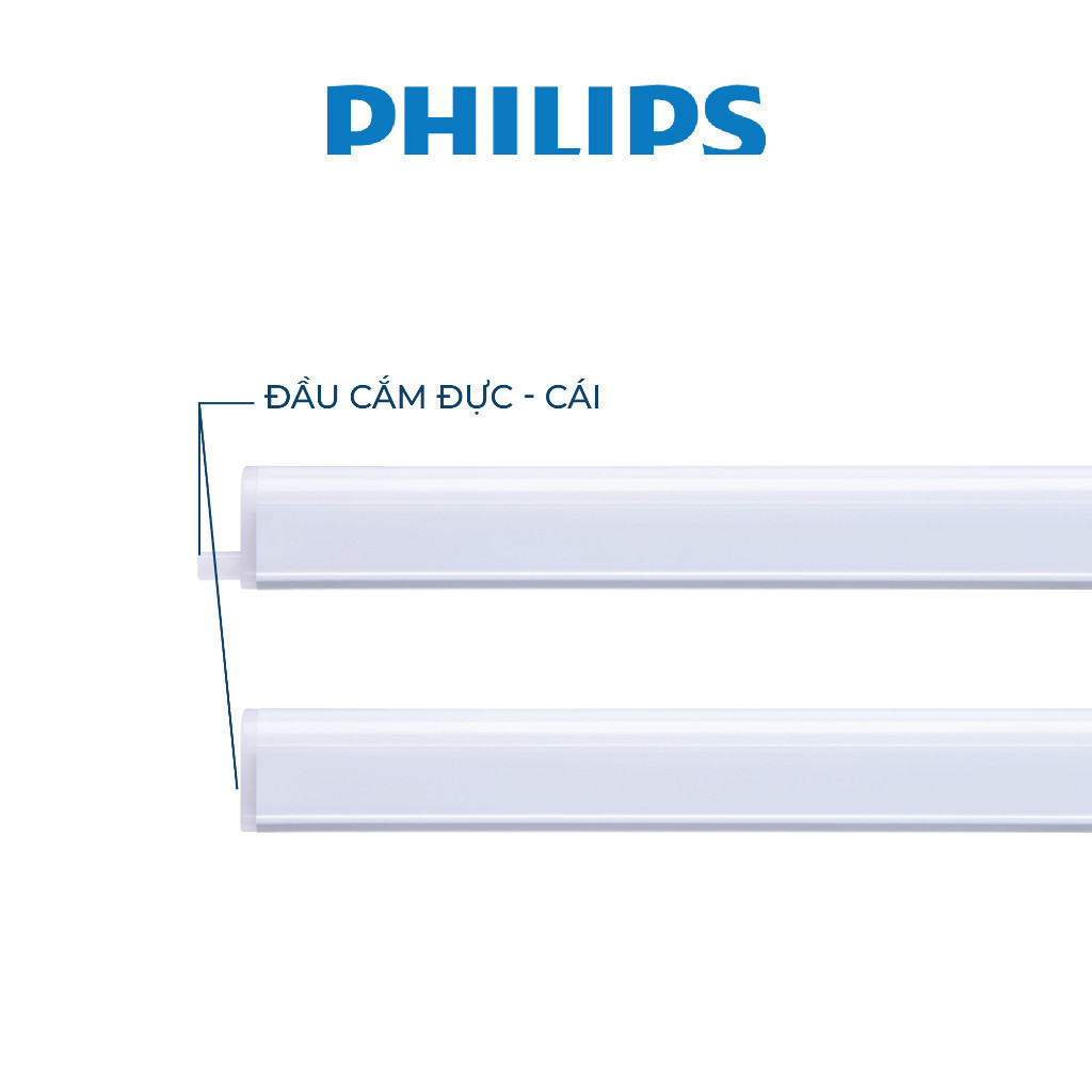 Ảnh Bộ máng đèn Philips LED Batten BN068C (01 đèn) - Ánh sáng vàng, trung tính, trắng 1