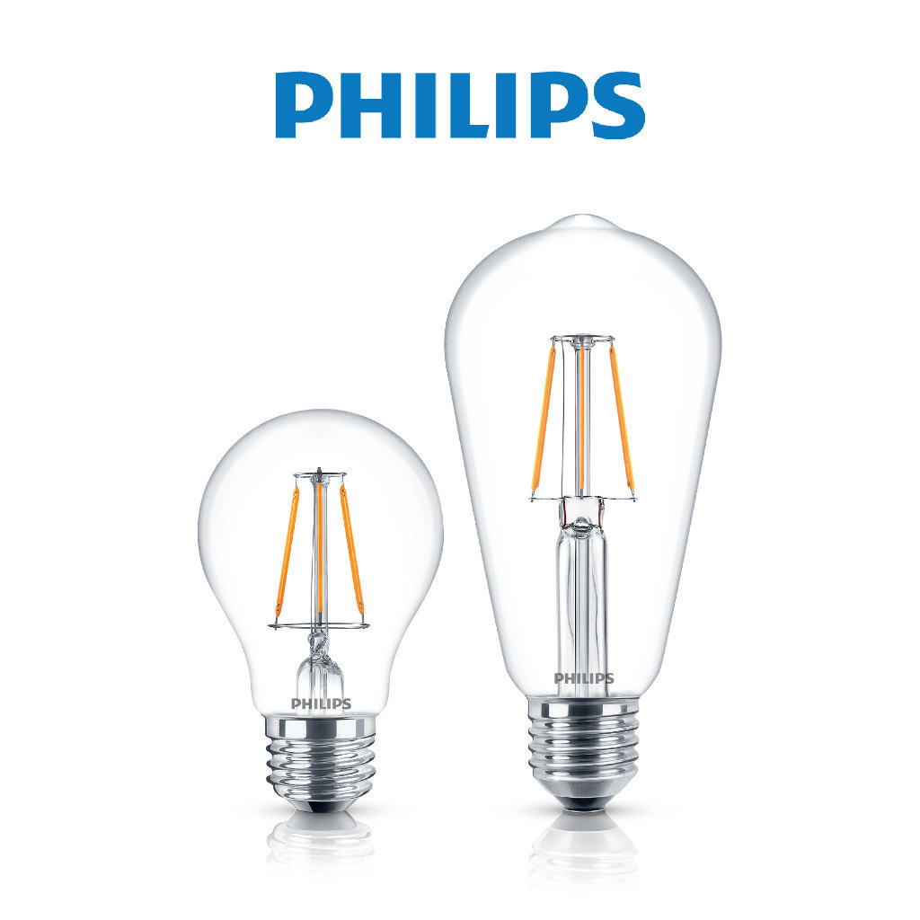 Ảnh Bóng đèn Philips LED Classic (ánh sáng vàng 3000K)- Thiết kế cổ điển, ánh sáng chất lượng cao (01 bóng) 1