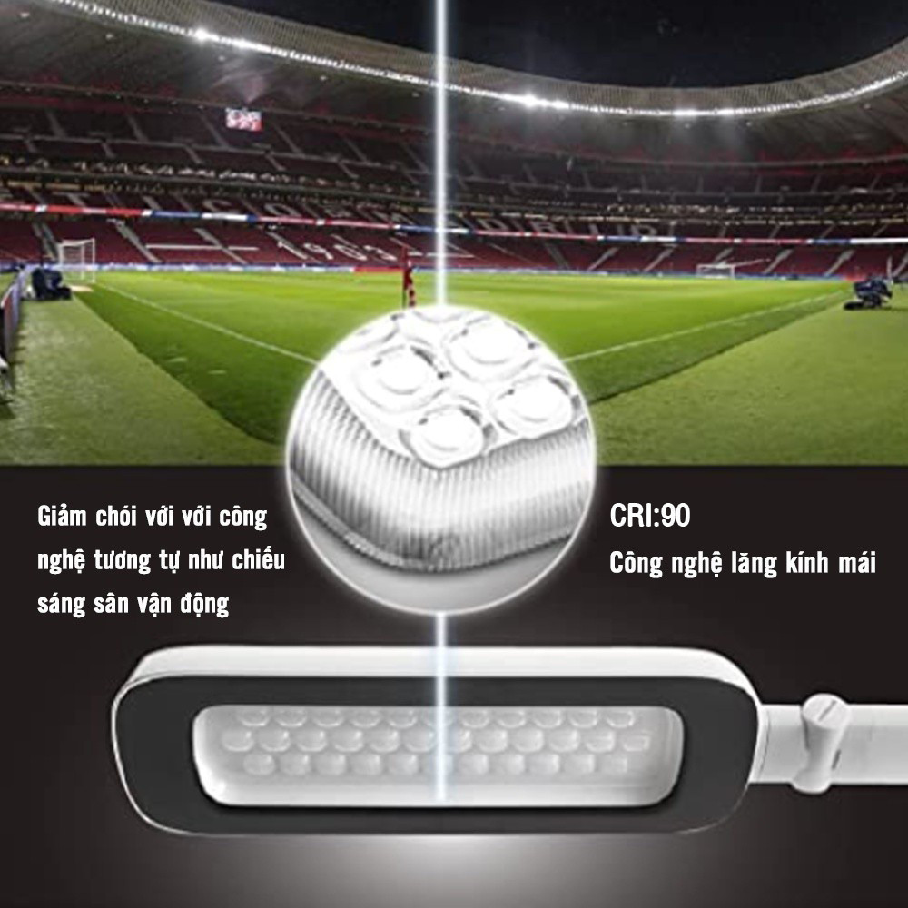 Ảnh Đèn bàn học bảo vệ mắt Philips LED RobotPlus DSK601 RD 13W ánh sáng trung tính 4000K, 4 cấp độ sáng 3