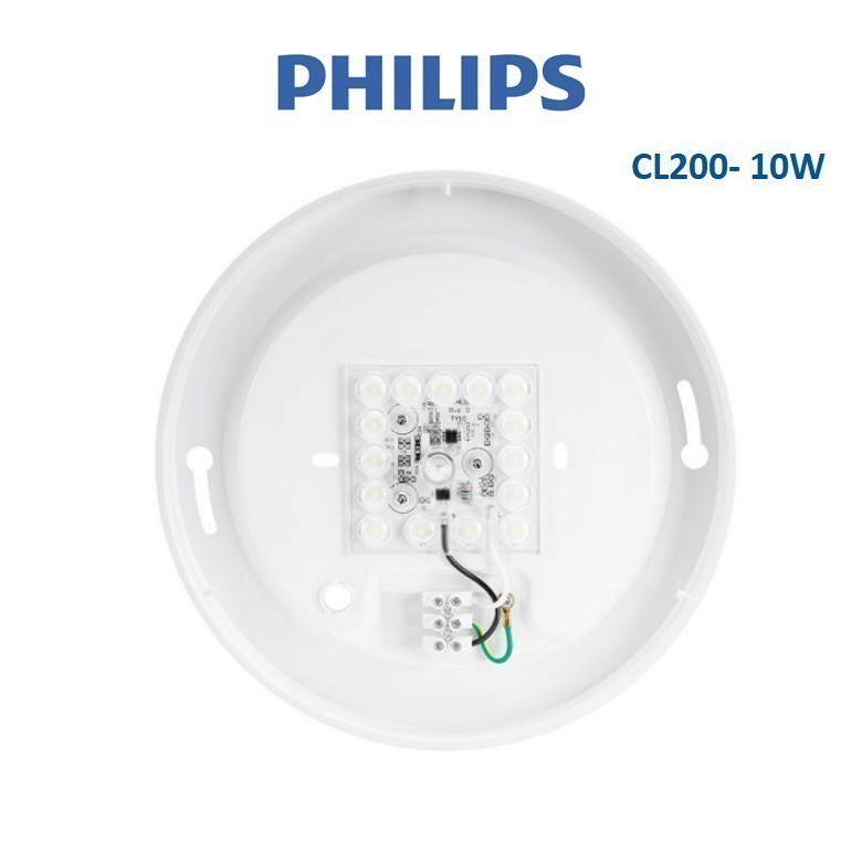 Ảnh Bộ đèn ốp trần Philips LED tròn CL200 - Công suất ( 6W, 10W,17W,20W) ánh sáng vàng, ánh sáng trắng 1