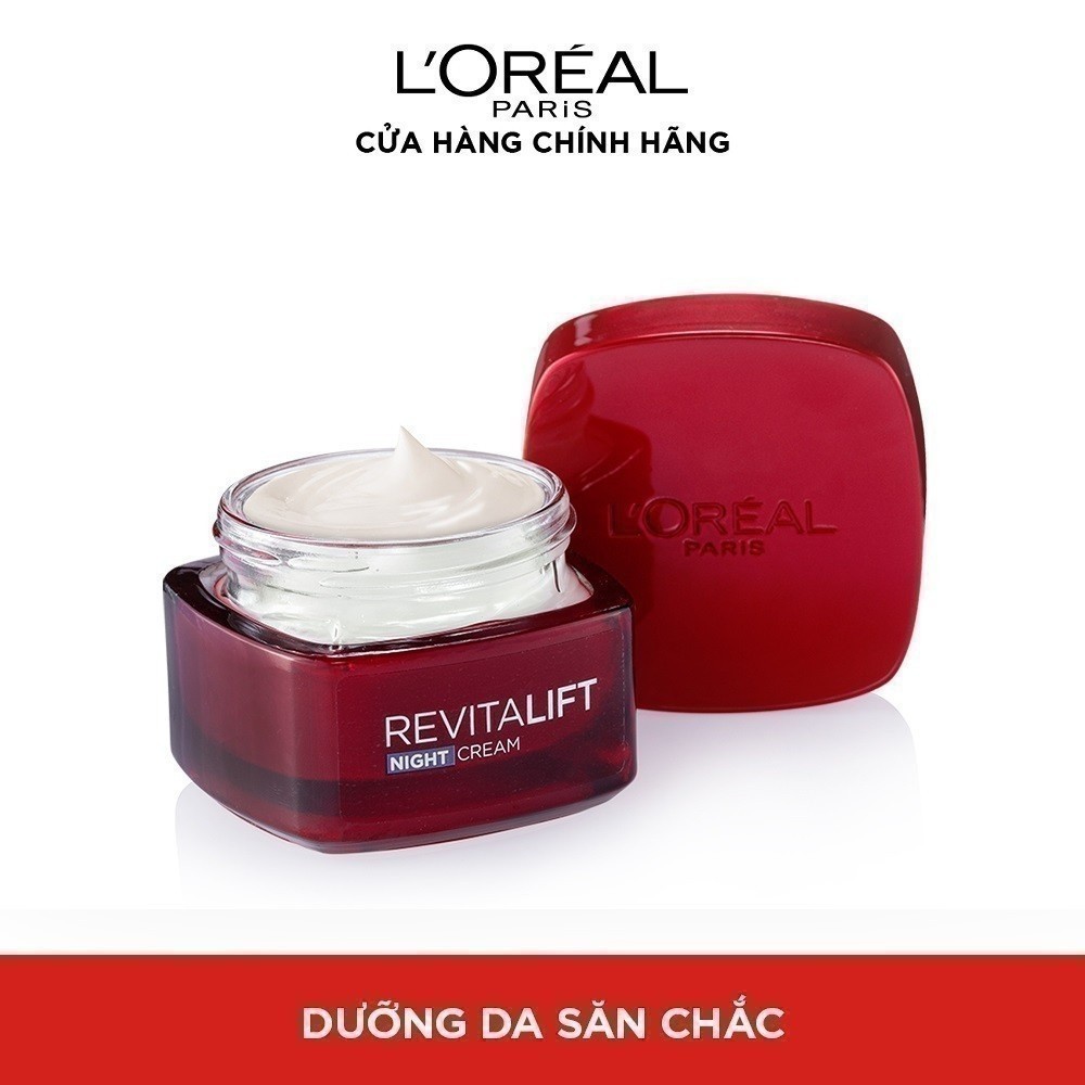 Ảnh Kem dưỡng săn chắc da và giảm nếp nhăn L'Oreal Paris Revitalift ban đêm 50ml (kem đêm) 2