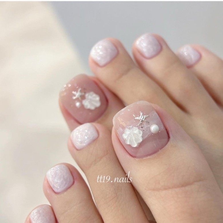 Set phụ kiện sao sò ốc biển mùa hè