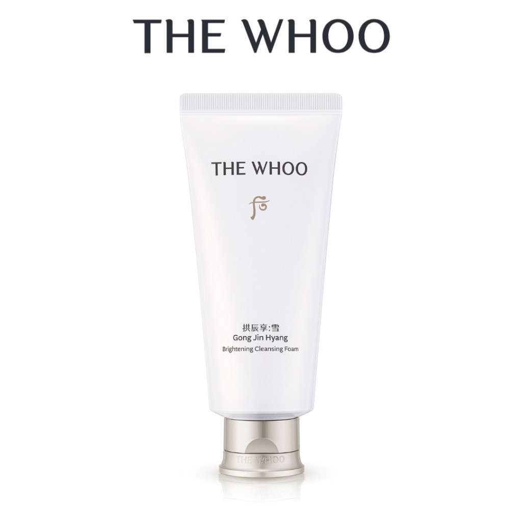 Ảnh Sữa rửa mặt dưỡng trắng, sạch bụi bẩn dầu nhờn Whoo Gong Jin Hyang Brightening Cleansing Foam 180ml 1