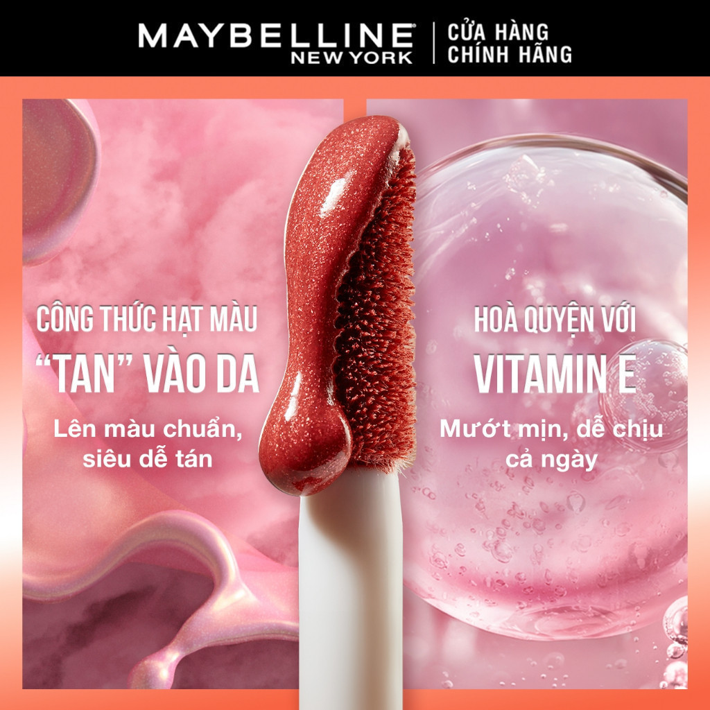 Ảnh Má Hồng Kem Sunkisser Căng Mọng Bền Màu 12H Maybelline New York 4.7ml 3
