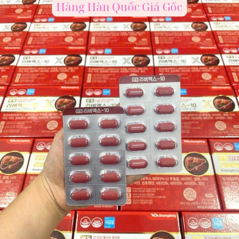 [Hàng Mới Về ] Bổ gan Kwangdong Hàn Quốc, Hộp 120 Viên Cho Lá Gan Khoẻ Mạnh