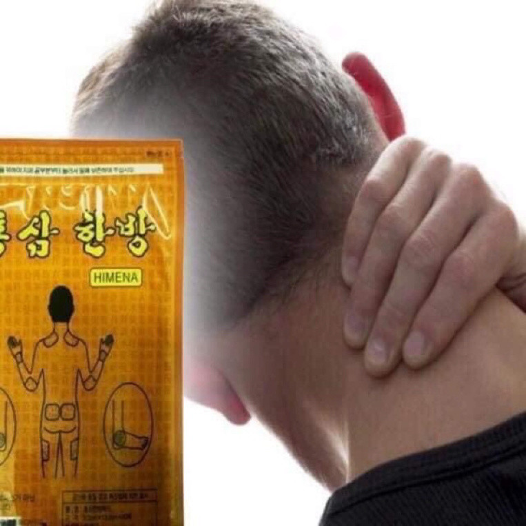 10 Gói (20 Miếng/Gói) Cao Dán Hồng Sâm Gold Insam Himena Cao Cấp Hàn Quốc