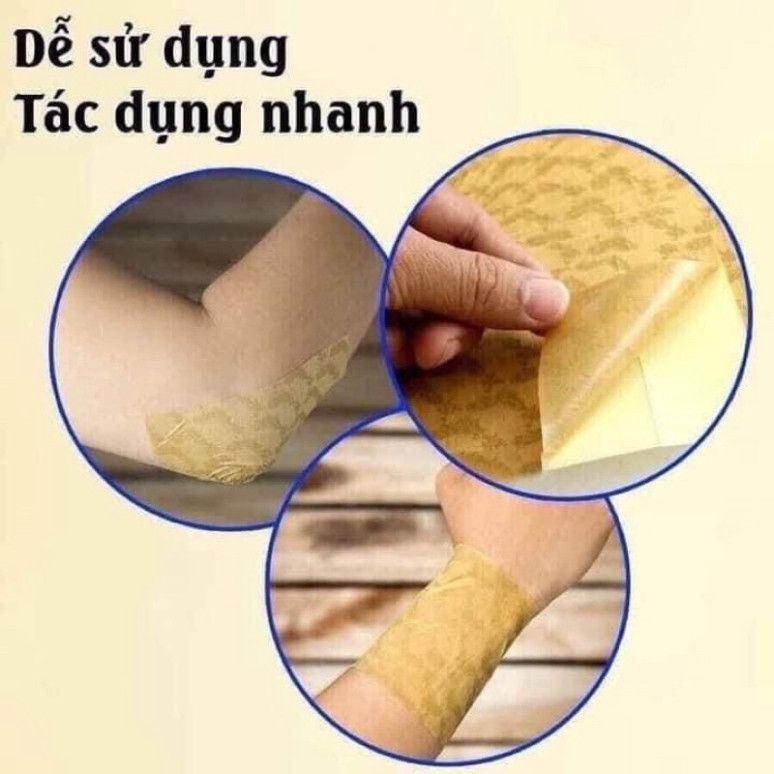 10 Gói (20 Miếng/Gói) Cao Dán Hồng Sâm Gold Insam Himena Cao Cấp Hàn Quốc