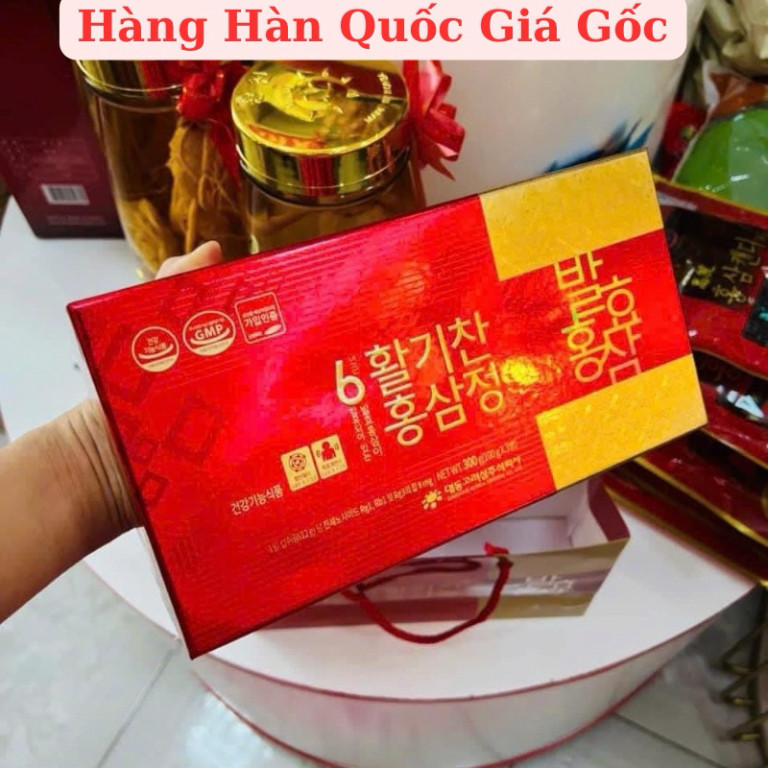 Cao Hồng Sâm Lên Men Cô Đặc Daedong Hàn Quốc Hộp 100g x 3 Lọ