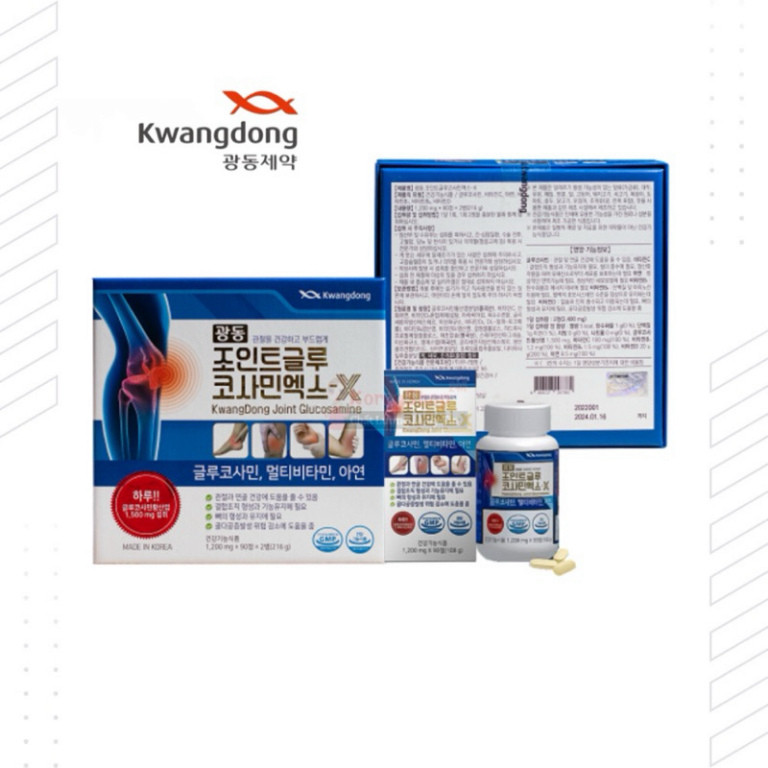 [HÀNG MỚI VỀ] Viên Uống Bổ Khớp Glucosamin KWANGDONG Hàn Quốc