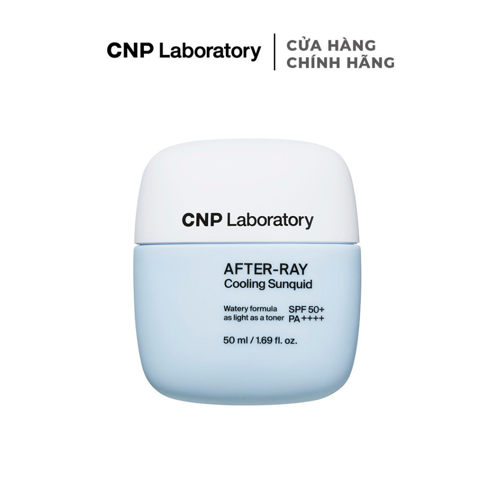 Ảnh Sữa chống nắng dịu da CNP Laboratory After-Ray Cooling Sunquid SPF50+ PA++++ 50ML 1