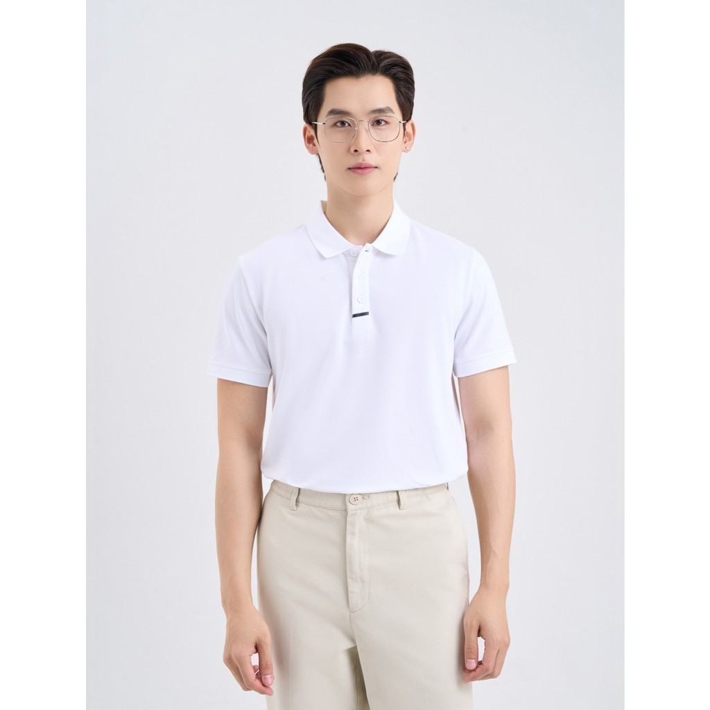 Áo polo nam CANIFA cổ bẻ cộc tay 8TP25A002