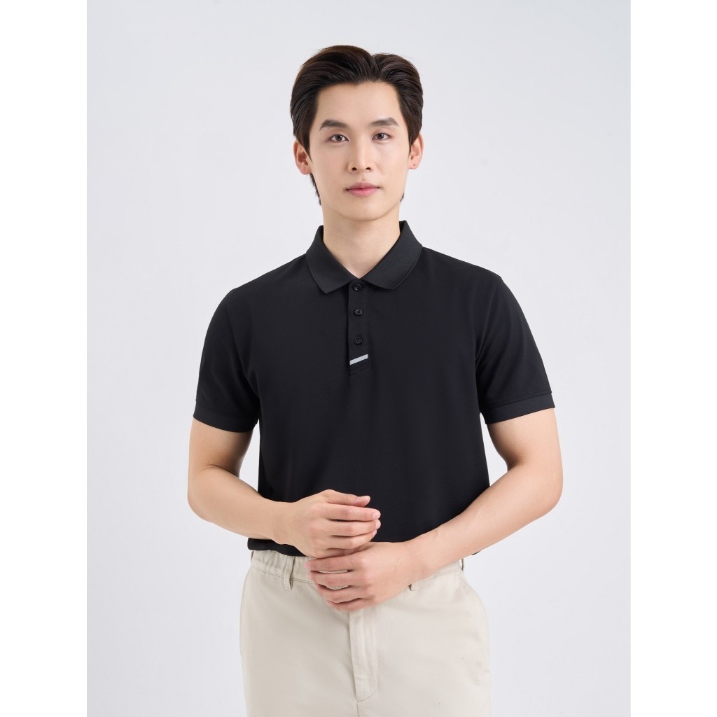 Áo polo nam CANIFA cổ bẻ cộc tay 8TP25A002