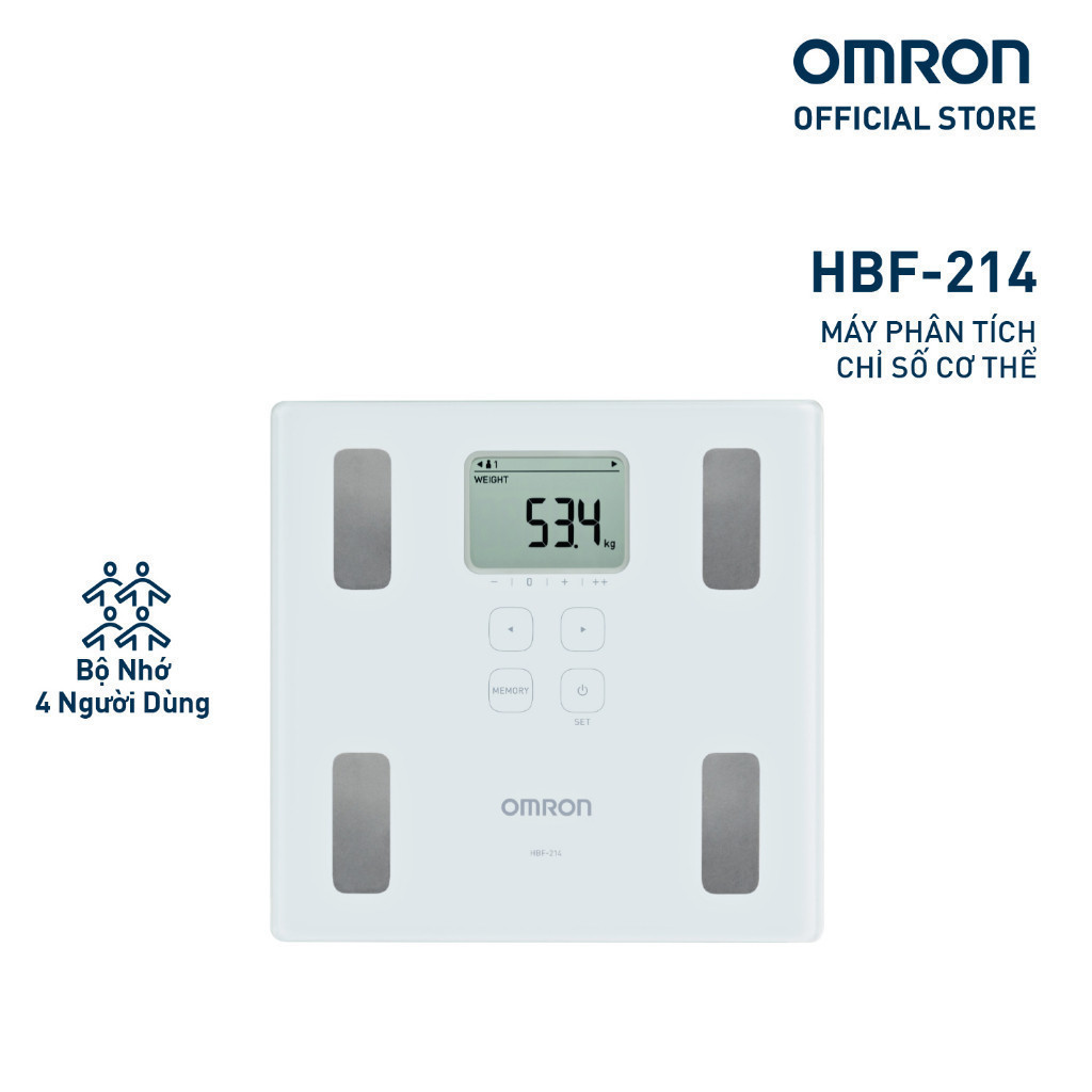 Ảnh Máy Đo Thành Phần Cơ Thể OMRON HBF-214 1