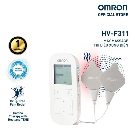 Máy Xung Điện Trị Liệu Kết Hợp Nhiệt OMRON HV-F311