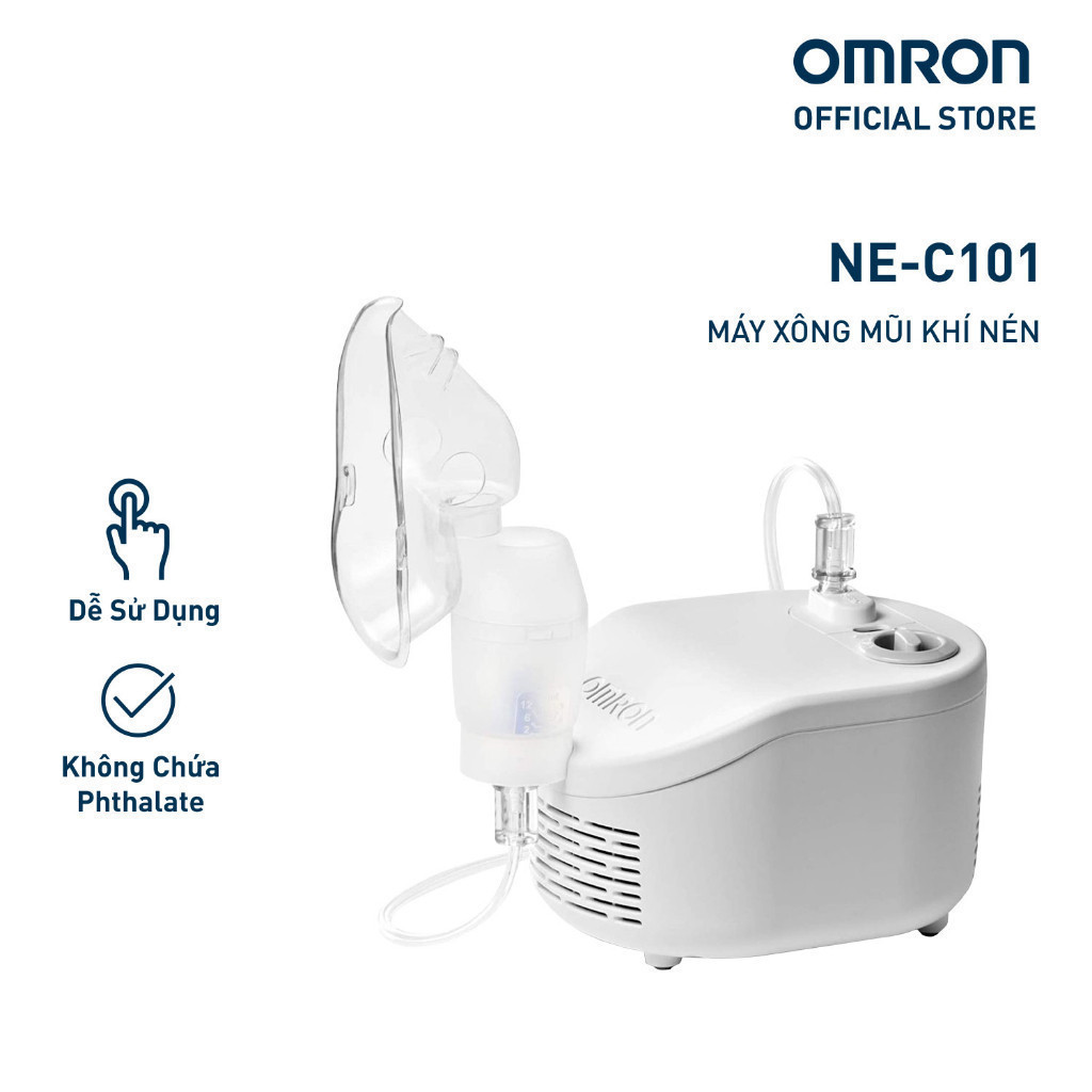 Ảnh Máy Xông Khí Dung Mũi Họng OMRON NE-C101 1